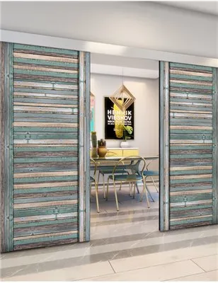 Holzschiebetür Eco-Line - Country Model 4013