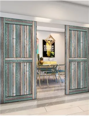 Holzschiebetür Eco-Line - Country Model 4014