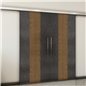 Holzschiebetür Slim-Line - Holz-Mix Model 4013 Holzschiebetür Slim-Line - Holz-Mix Model 4013