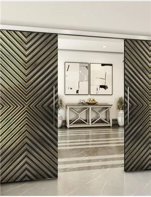 Holzschiebetür Slim-Line - Holz-Mix Model 4047