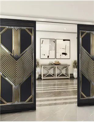 Holzschiebetür Slim-Line - Holz-Mix Model 4048