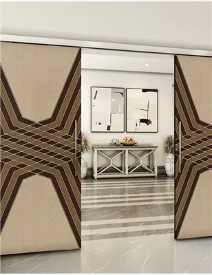 Holzschiebetür Slim-Line - Holz-Mix Model 4084