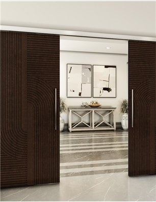 Holzschiebetür Slim-Line - Wenge  Model 4040