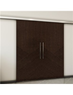 Holzschiebetür Slim-Line - Wenge  Model 4044-2