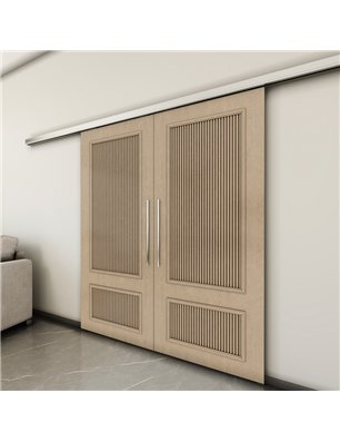 Holzschiebetür Slim-Line - Eiche  Model 4006-3
