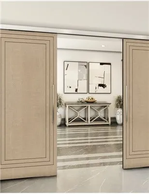 Holzschiebetür Slim-Line - Eiche Model 4041