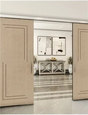 Holzschiebetür Slim-Line - Eiche Model 4065