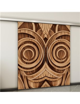 Holzschiebetür Slim-Line - Holzkunst  Model 4004-2