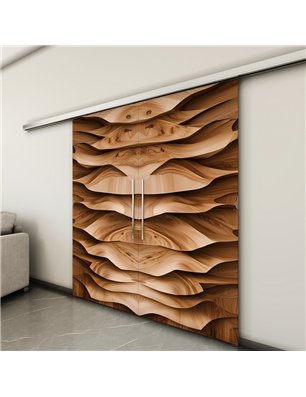 Holzschiebetür Slim-Line - Holzkunst  Model 4011-3