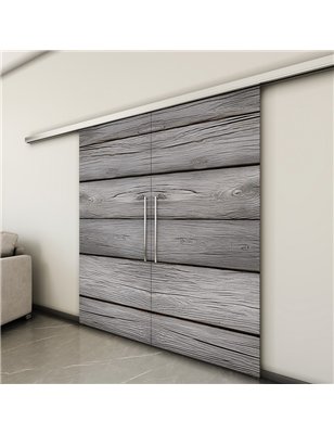 Holzschiebetür Slim-Line - Holzkunst  Model 4030-3