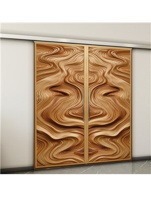 Holzschiebetür Slim-Line - Holzkunst  Model 4052-2