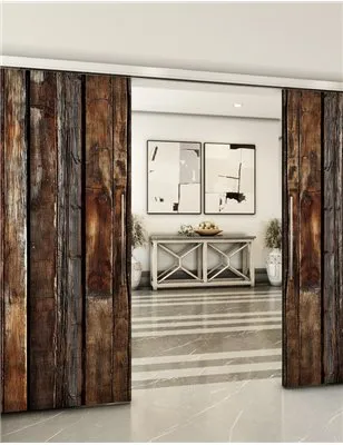 Holzschiebetür Slim-Line - Holzkunst Model 4078