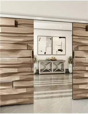 Holzschiebetür Slim-Line - Holzkunst Model 4086