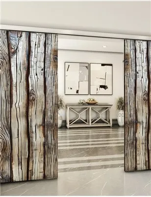 Holzschiebetür Slim-Line - Holzkunst Model 4095