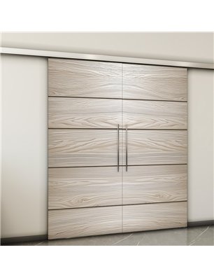 Holzschiebetür Slim-Line - Holzkunst  Model 4096-2