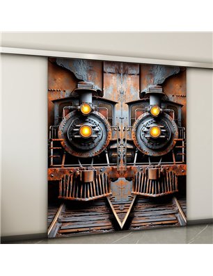 Holzschiebetür Slim-Line - Vintage  Model 4021-2