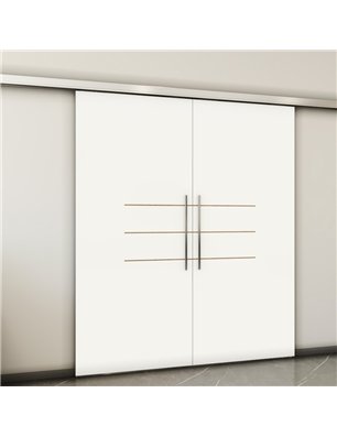 Holzschiebetür Slim-Line - Design-Linien  Model 4010-2