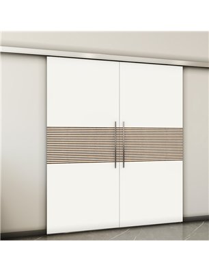 Holzschiebetür Slim-Line - Design-Linien  Model 4015-2