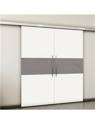 Holzschiebetür Slim-Line - Design-Linien  Model 4016-2