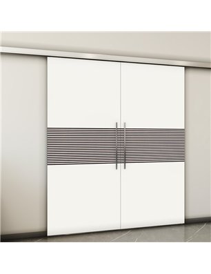 Holzschiebetür Slim-Line - Design-Linien  Model 4016-2