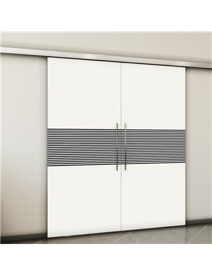 Holzschiebetür Slim-Line - Design-Linien  Model 4017-2