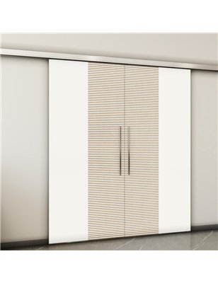 Holzschiebetür Slim-Line - Design-Linien  Model 4022-2