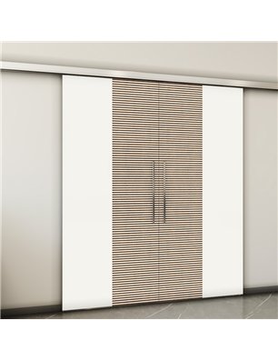 Holzschiebetür Slim-Line - Design-Linien  Model 4023-2