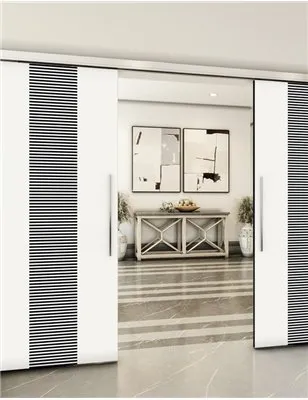 Holzschiebetür Slim-Line - Design-Linien Model 4025