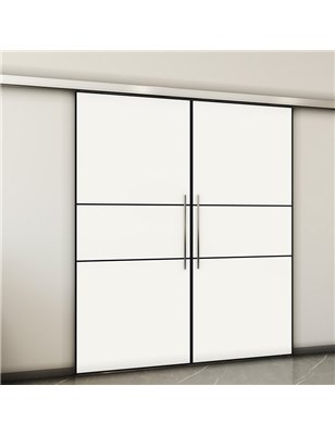 Holzschiebetür Slim-Line - Design-Linien  Model 4033-2