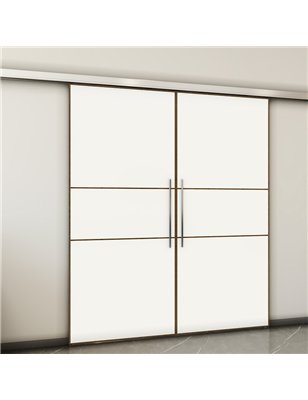 Holzschiebetür Slim-Line - Design-Linien  Model 4035-2