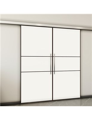 Holzschiebetür Slim-Line - Design-Linien  Model 4036-2