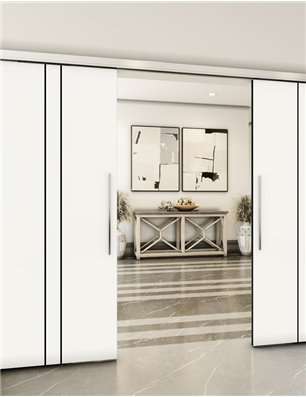 Holzschiebetür Slim-Line - Design-Linien  Model 4045