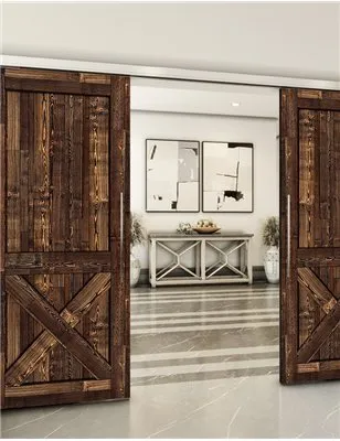 Holzschiebetür Slim-Line - Country Model 4035