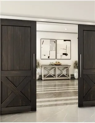 Holzschiebetür Slim-Line - Country Model 4041