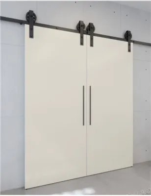 Holzschiebetür Barn-Line - Weisslack Model 9010-3