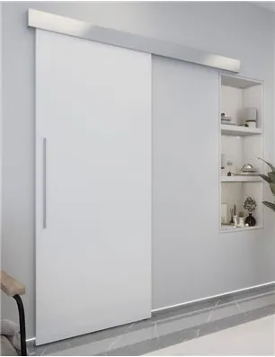 Holzschiebetür Eco-Line - Weisslack Model 9016