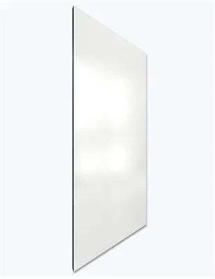 Holzschiebetür Nur Türblatt - Weisslack Model 9016-2