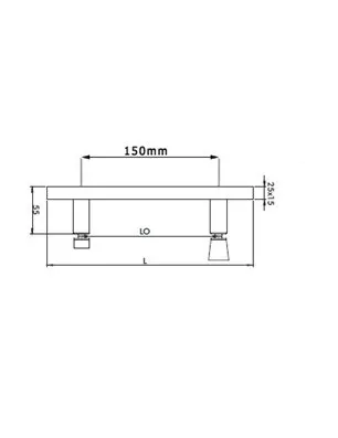 Griffstange Einseitig
