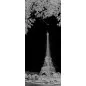 Ganzglastür Eifelturm 2 Gelasert Auf Klarglas Ganzglastür Eifelturm 2 Gelasert Auf Klarglas