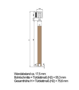 Holzschiebetür Eco-Line - Holzkunst  Model 4100