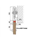 Holzschiebetür Barn-Line - Holz-Mix  Model 1023