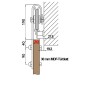 Holzschiebetür Barn-Line - Weiss Model 1060 Holzschiebetür Barn-Line - Weiss Model 1060