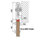 Holzschiebetür Barn-Line - Schwarz Model 4013 Holzschiebetür Barn-Line - Schwarz Model 4013