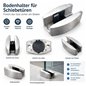 Bodenhalter für Glasschiebetüren 8–14 mm Bodenhalter für Glasschiebetüren 8–14 mm
