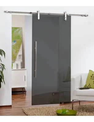 Schiebetüren - Schiebetür PIPE-LINE Dark Grey