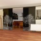 Glasschiebetür SLIM-LINE Baum Gelasert Auf Grauglas Glasschiebetür SLIM-LINE Baum Gelasert Auf Grauglas