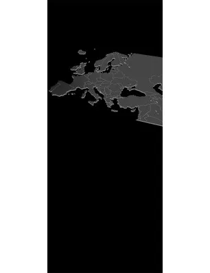 Glasschiebetür SLIM-LINE Europa Gelasert Auf Grauglas