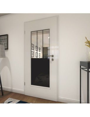 Lichtausschnitt Loft Schwarzlack 30 Auf Klarglas