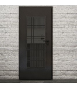 Lichtausschnitt Loft Schwarzlack 19 Auf Grauglas