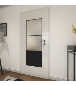 Lichtausschnitt Loft Schwarzlack 33 Blickdicht